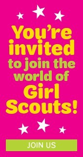 You're invited to join the world of Girl Scouts! Join Us