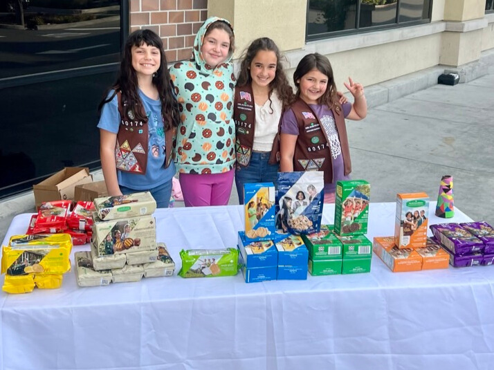 Pictured: Girl Scouts from Troop 60174 based in San Jose